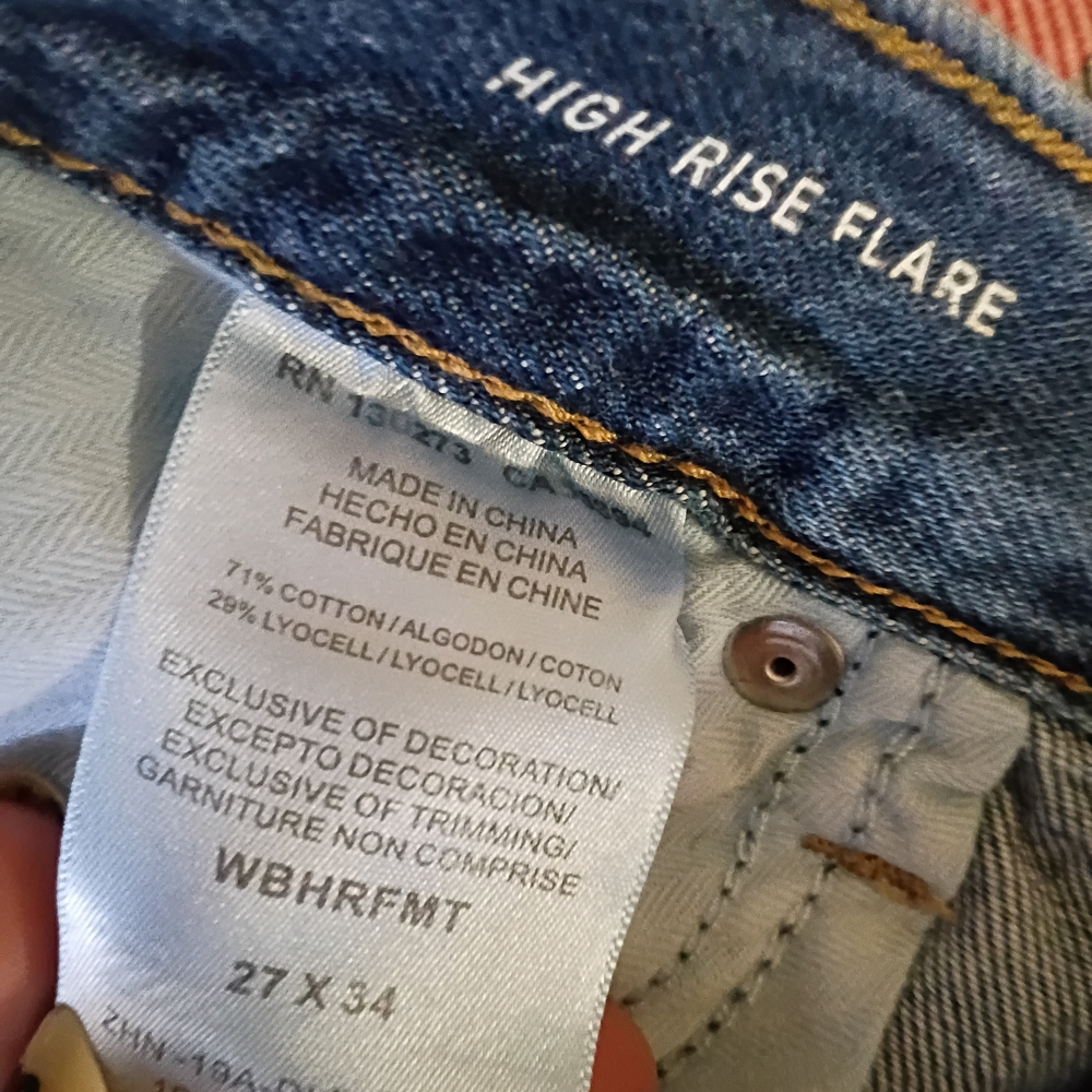 Wrangler Light Blue Boot Cut Jeans - Picture 6 of 8
